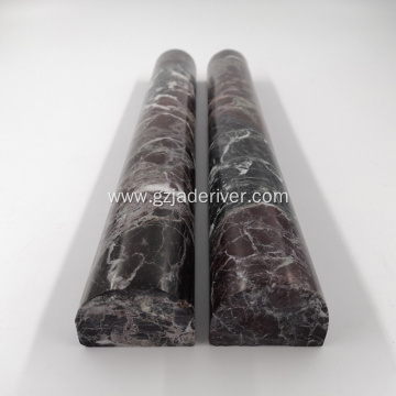 Marble black border design window sill